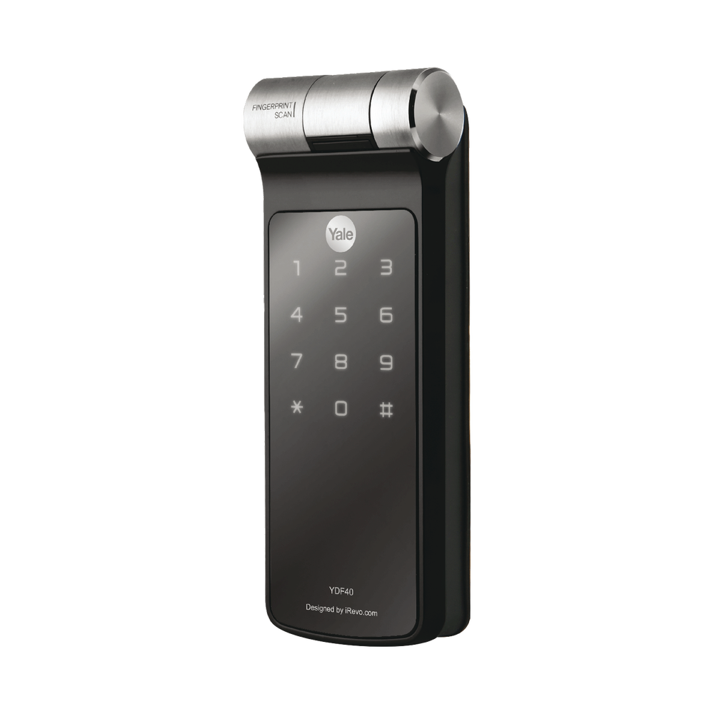 Autonomous Lock with Fingerprint Reader and Touch Screen, Zero Keys + Convenience!