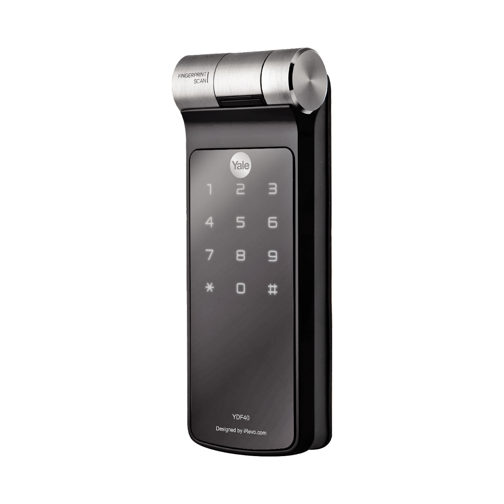 Autonomous Lock with Fingerprint Reader and Touch Screen, Zero Keys + Convenience!