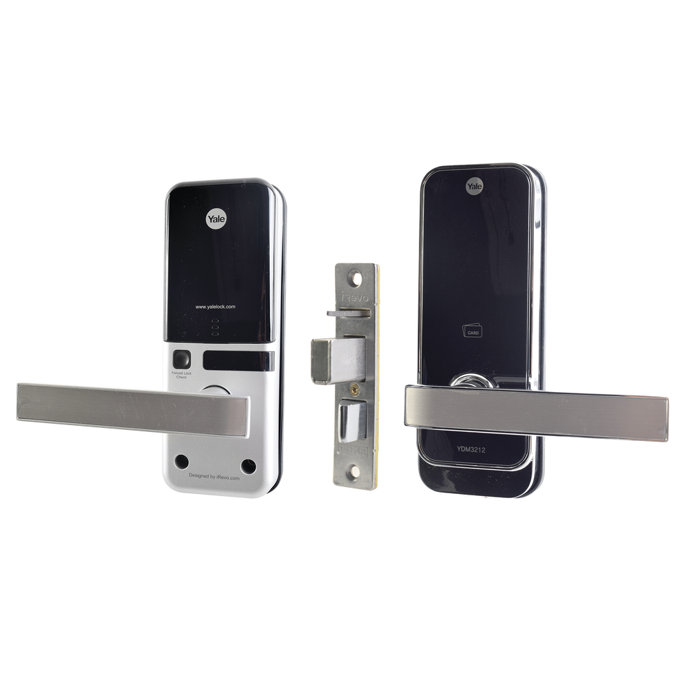 Touchscreen Mortise Keypad Lock, Opens with Cards or PIN. Works without Keys!