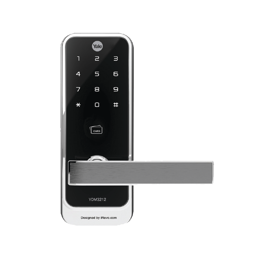 Cerradura con Teclado Touch Screen Mortise, Apertura con Tarjetas o PIN. Opera sin Llaves!
