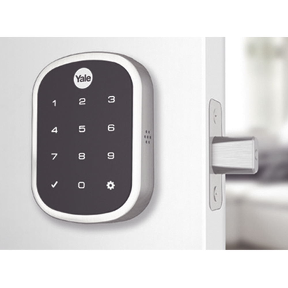 ASSURE YRD256 Lock/ Bronze Color/ Keypad/ Optional Smartphone Opening/ For Left or Right Doors from 35 to 57 mm Thick