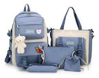 Kit maleta mochila bolsos 5 en 1
