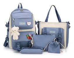 Kit maleta mochila bolsos 5 en 1