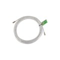 Jumper Coaxial con Cable Tipo RG-6 en Color Blanco de 9.14 Metros de Longitud y Conectores F Macho en Ambos Extremos. 75 Ohm de Impedancia.