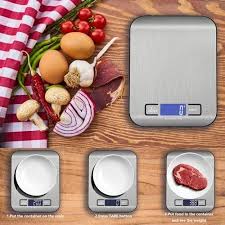 Gramera de cocina plateada