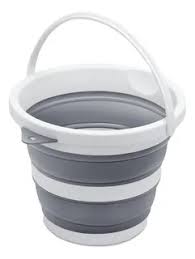 Balde plegable portatil