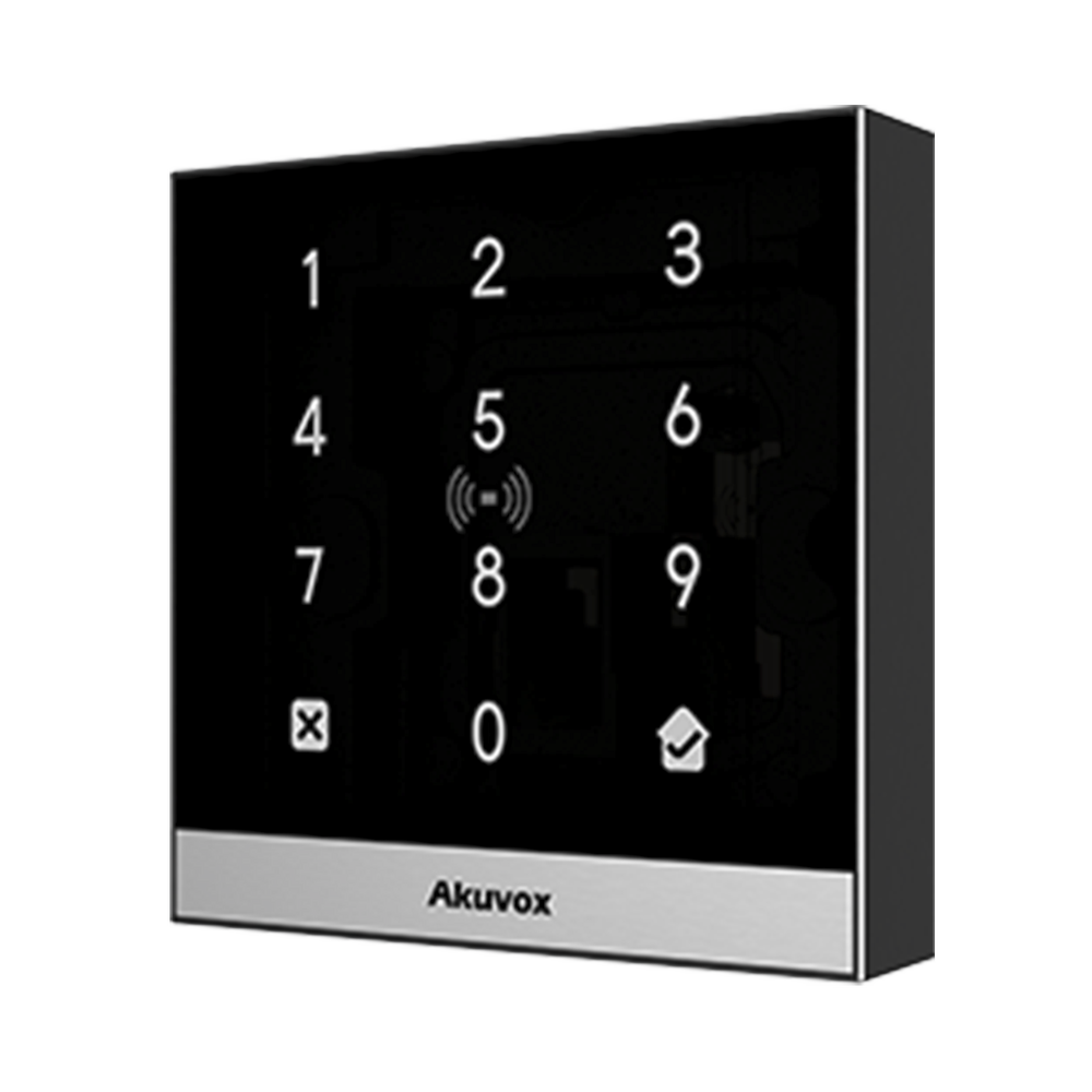 Smart, Compact and Elegant Access Control Terminal / Keypad / Prox 125 kHz Reader / MIFARE 13.56 MHz / WEB Management