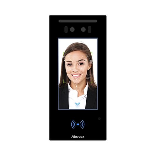 Lector Biométrico para Control de Acceso / 20,000 Rostros / Gestión web / Código QR* / BLUETOOTH