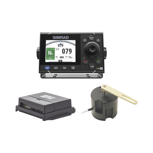 Sistema de autopiloto automático A2004, con AC70 y RF45X incluido.