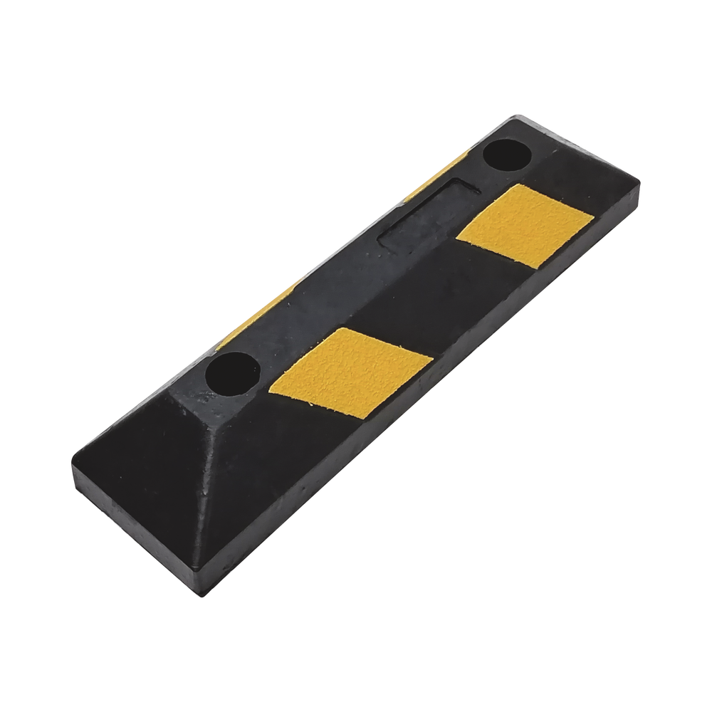 Tope Vehicular P / Estacionamiento / 55cm / Color Negro-Amarillo.
