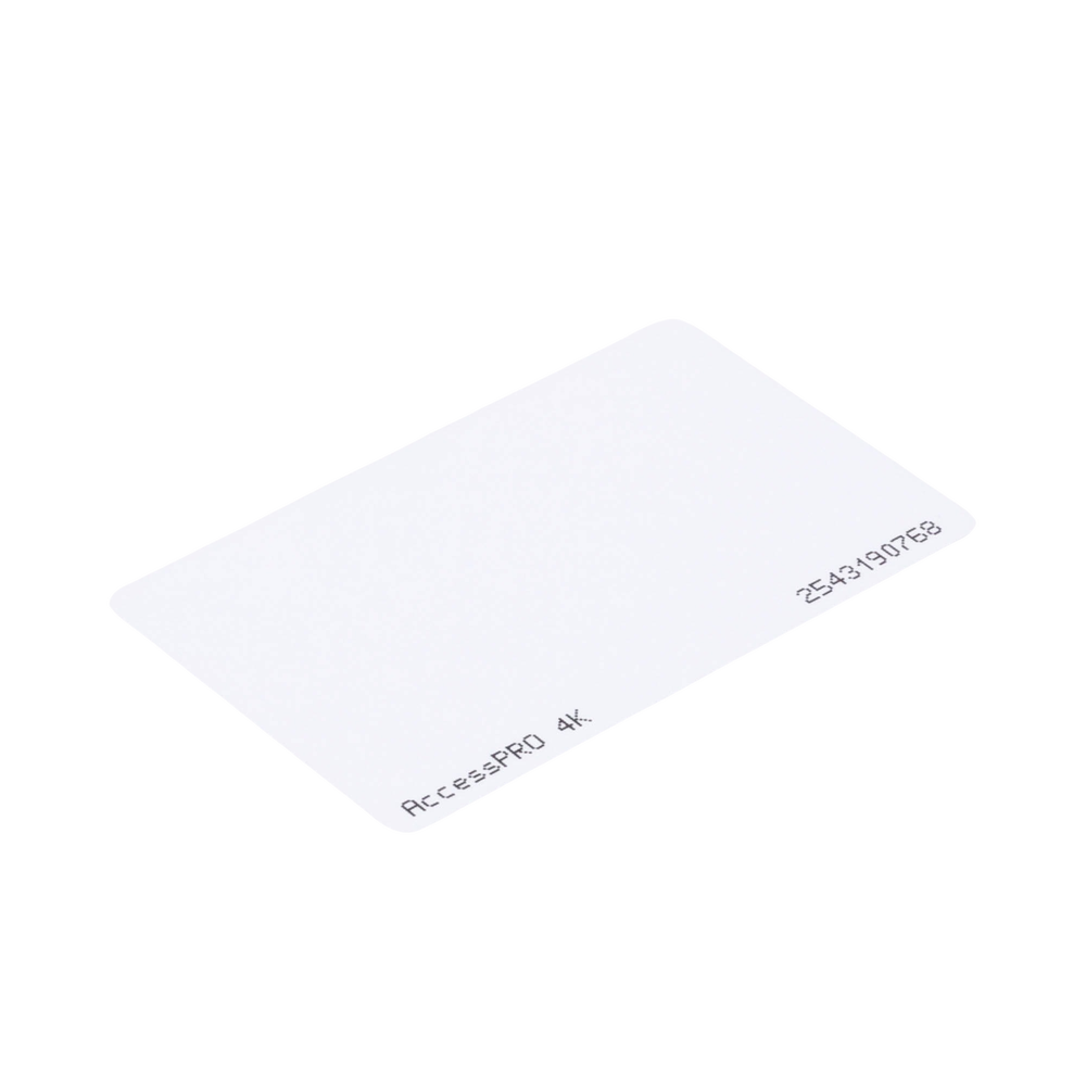 MIFARE Classic Card / ISO Card Type / 4Kb Memory / Printable / Frequency 13.56 MHz / CR80 Format