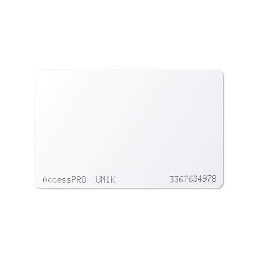 Tarjeta Tecnología Dual: RFID (UHF) 900MHz/MIFARE; 13.56MHz Para Oficinas y Estacionamientos