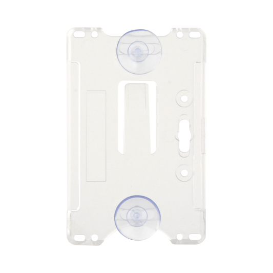 Porta tarjeta de plastico ABS / Transparente / Compatible con tarjetas ACCESSCARDEPC / PROCARDX