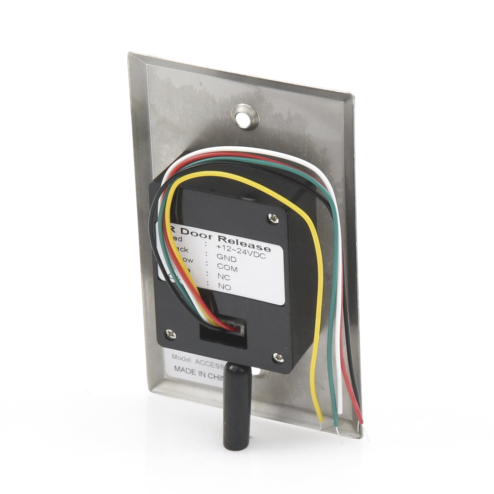 Contactless Exit Button/ IR Sensor/ Illuminated/ Normally Open &amp; Closed/ Adjustable Detection Distance