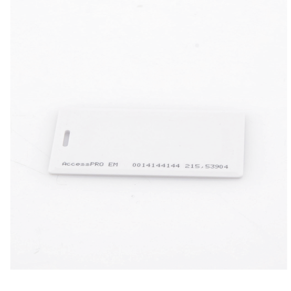 Thick Proximity Card 125 Khz (EM type) with perforation