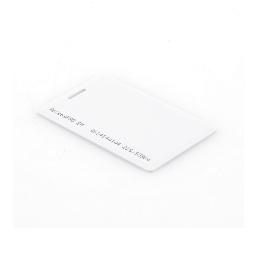 Thick Proximity Card 125 Khz (EM type) with perforation
