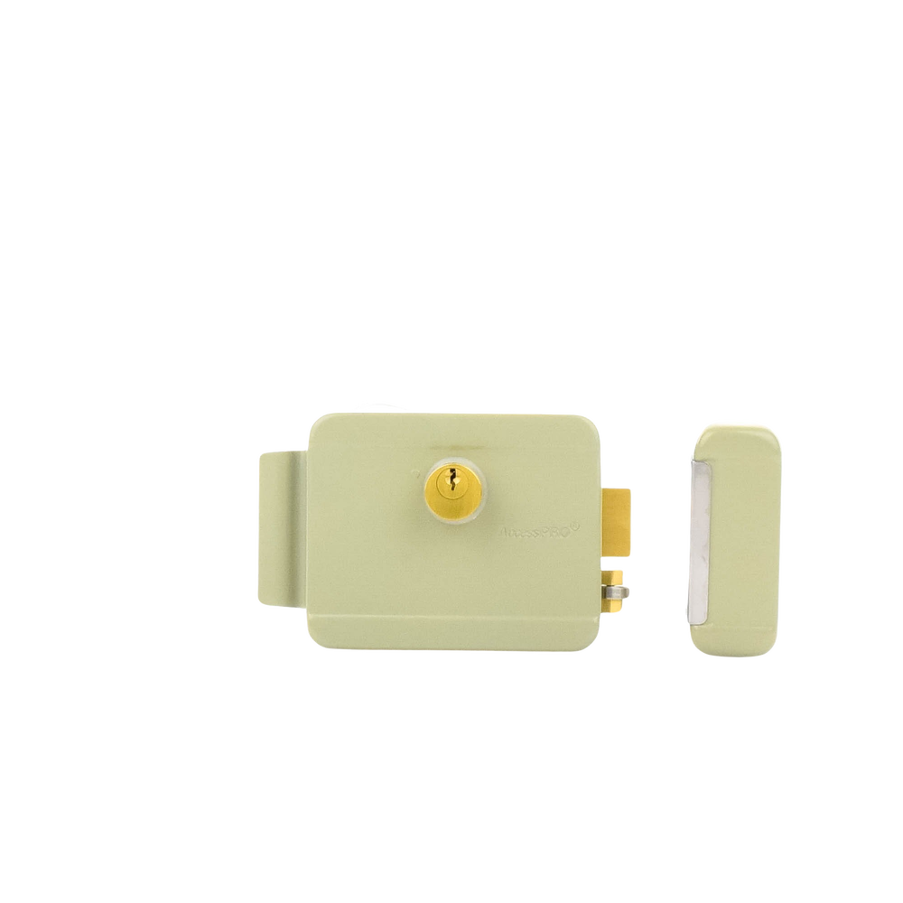 Electric Lock / Key Included / Exterior / Left