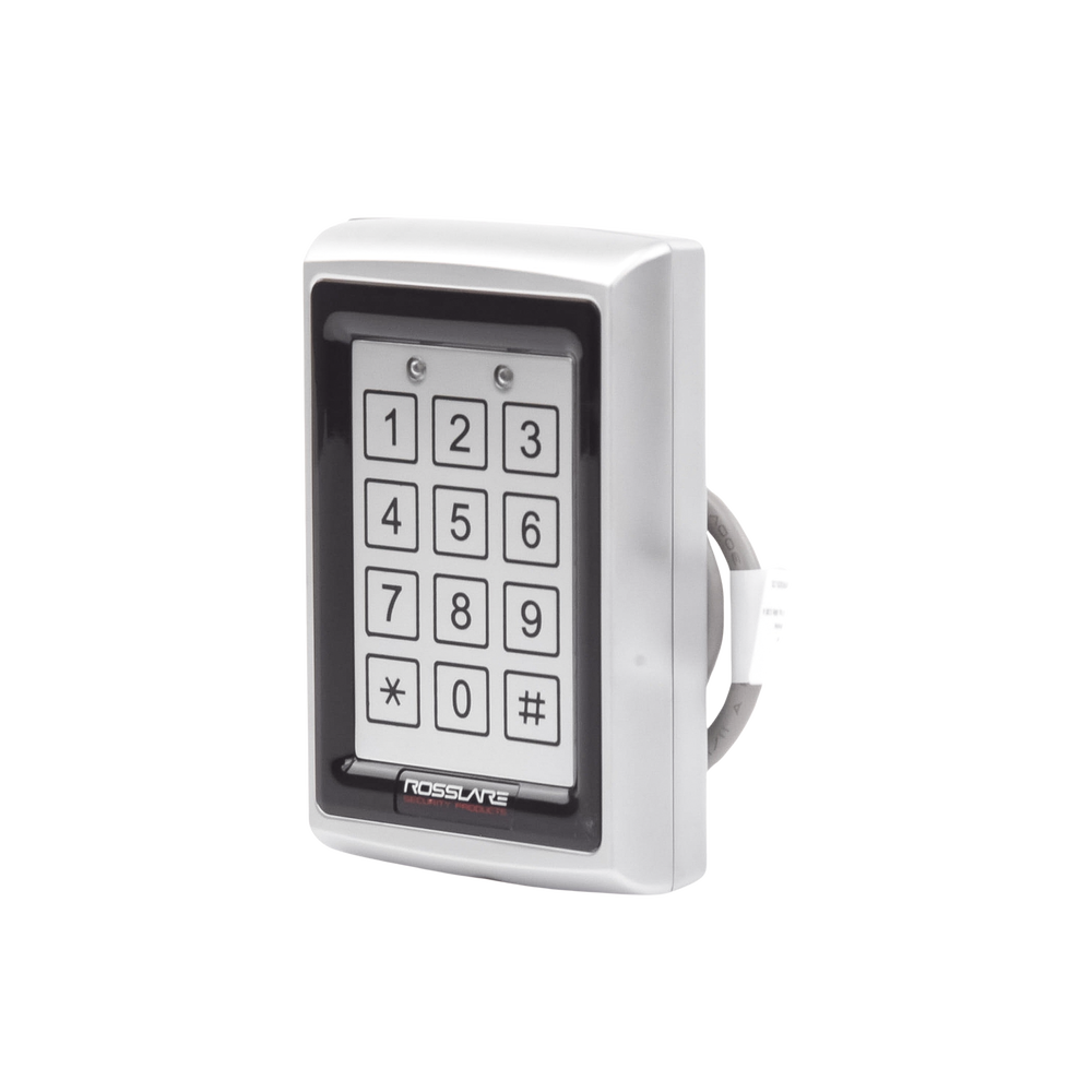 Vandal-resistant standalone keypad for 500 users with proximity reader/IP65