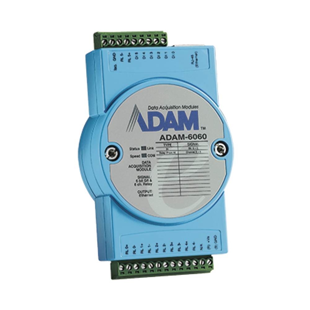 MODULE WITH 6 INPUTS AND 6 OUTPUTS TO INTEGRATE WITH FIBER COMMAND VIA ETHERNET