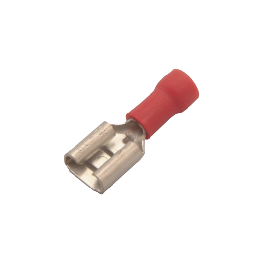 TERMINAL HEMBRA ROJA .250 CAL.22-16