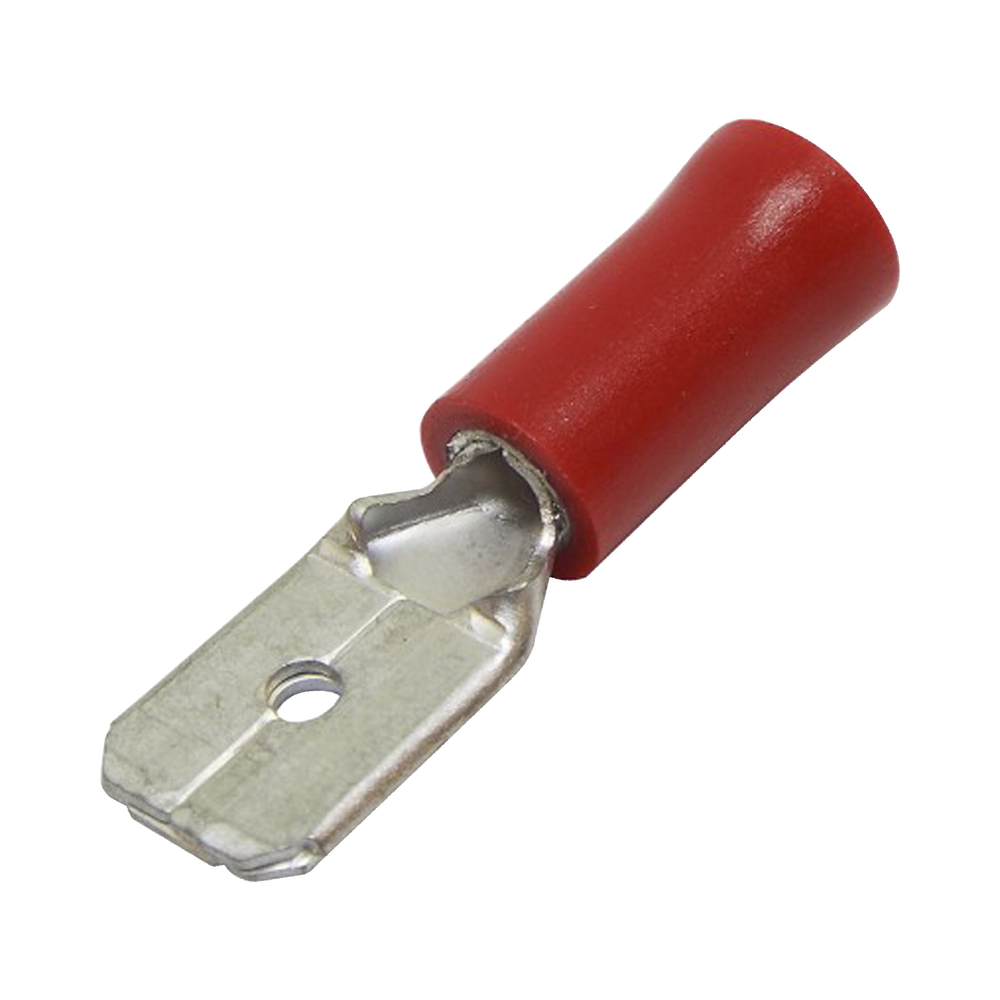 Terminal macho roja cal.22-16