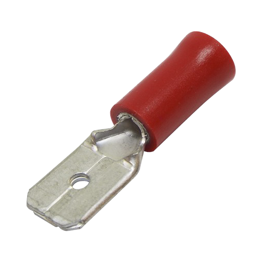 Terminal macho roja cal.22-16