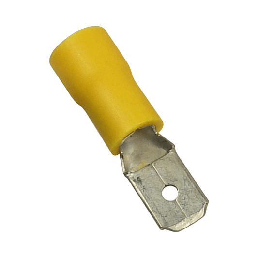 Terminal macho Amarillo Cal.12-10