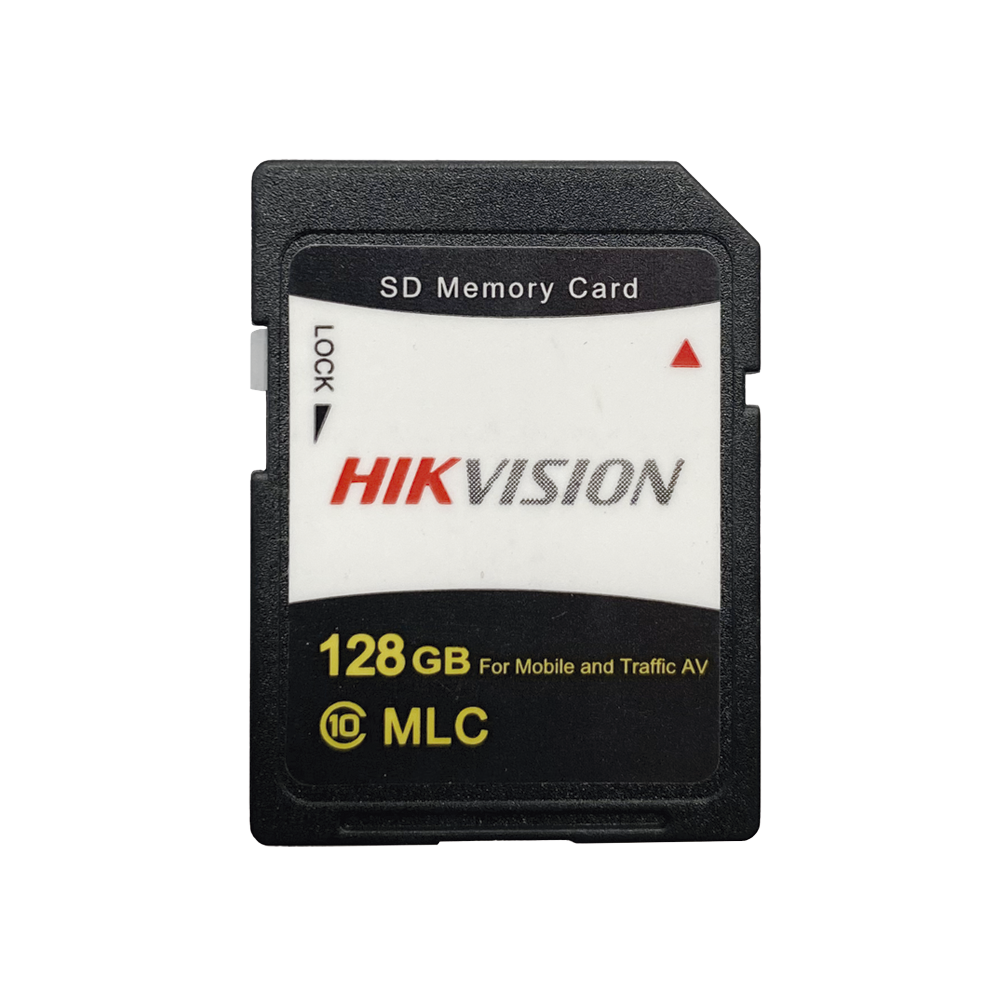 Memoria SD / Clase 10 de 128 GB / Especializada Para Soluciones Moviles / Compatibles MDVR  HIKVISION