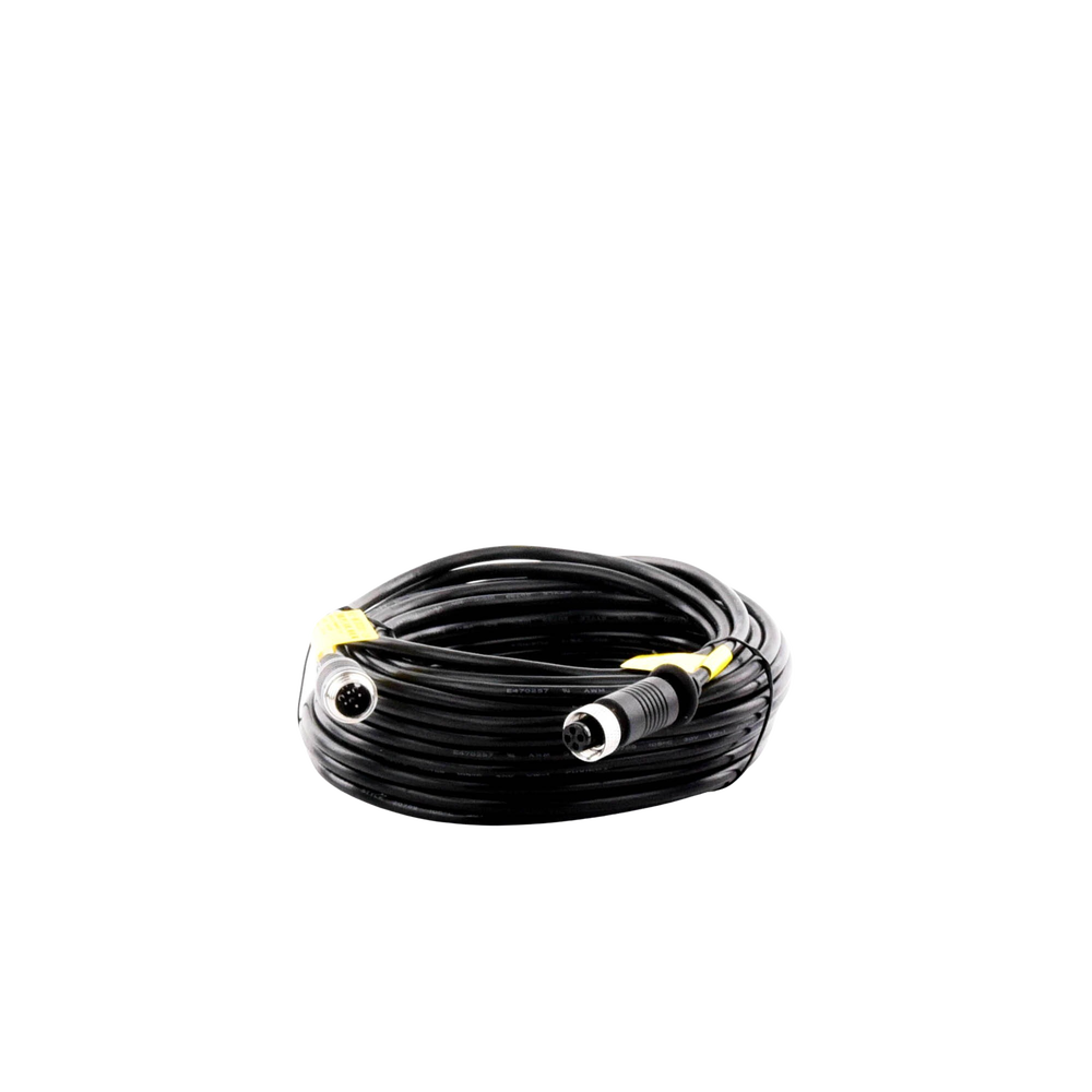 Cable Extensor de Vídeo y Audio de 14 Metros / Conector Tipo Aviación / Compatible con Cámara TURBO Móvil HIKVISION
