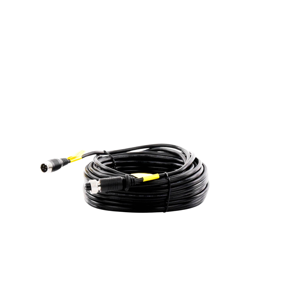 Cable Extensor de Vídeo y Audio de 14 Metros / Conector Tipo Aviación / Compatible con Cámara TURBO Móvil HIKVISION