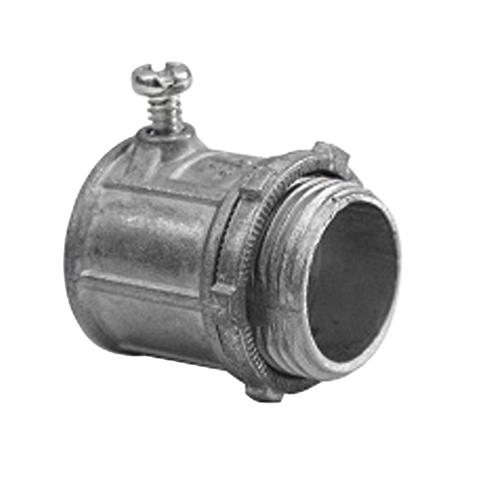 Conector de 1" para Tubo Pared Delgada con Tornillos Opresores.