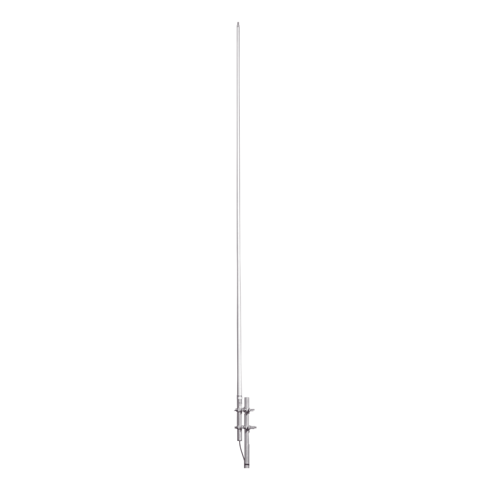 Antena Colineal de Fibra de Vidrio para Base, 171-175 MHz, 6 dB, 500 Watt, N Hembra, Incluye Montaje de dos abrazaderas Dobles.