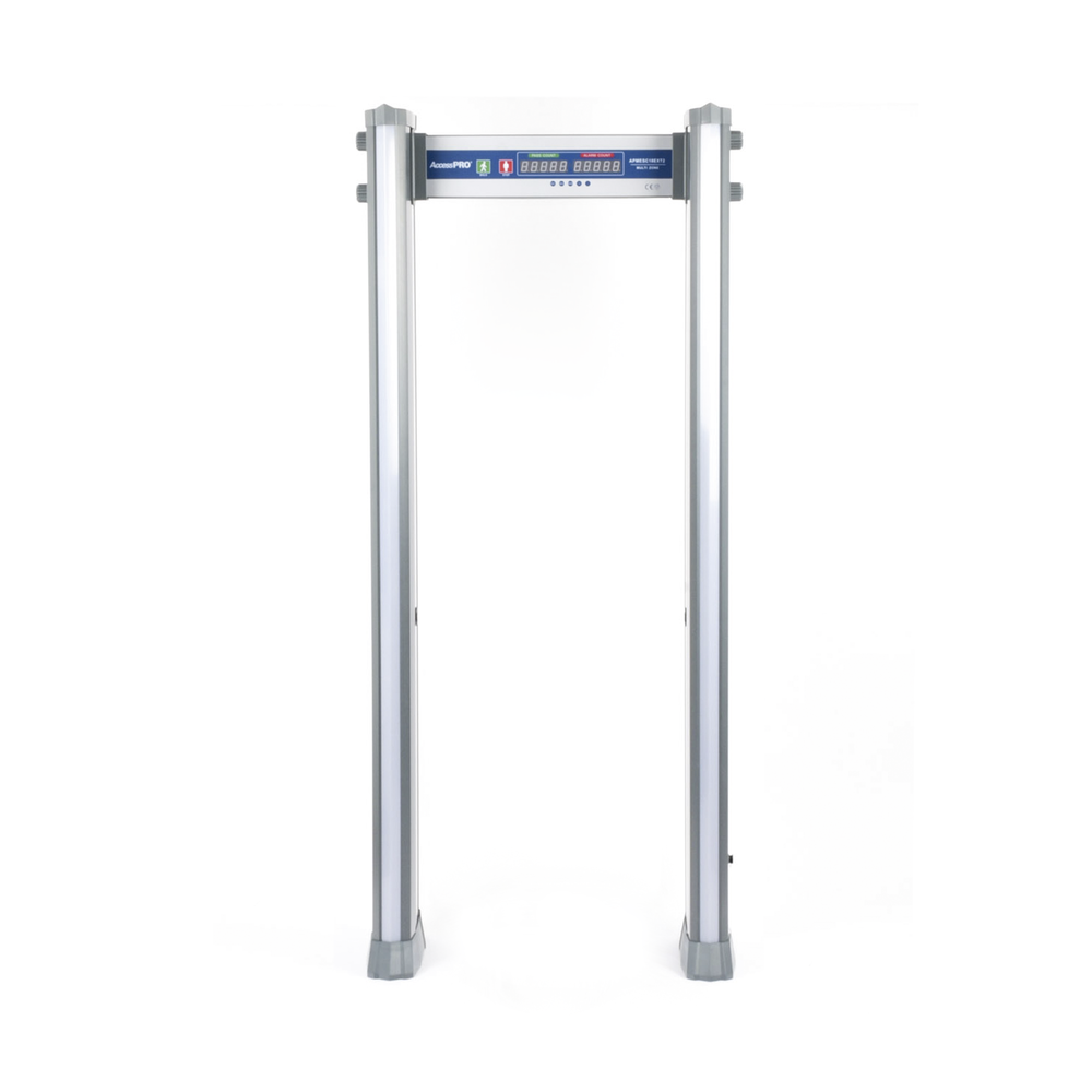 (100% OUTDOOR) 18-Zone Metal Detector/ Outdoor Use/ People Counter