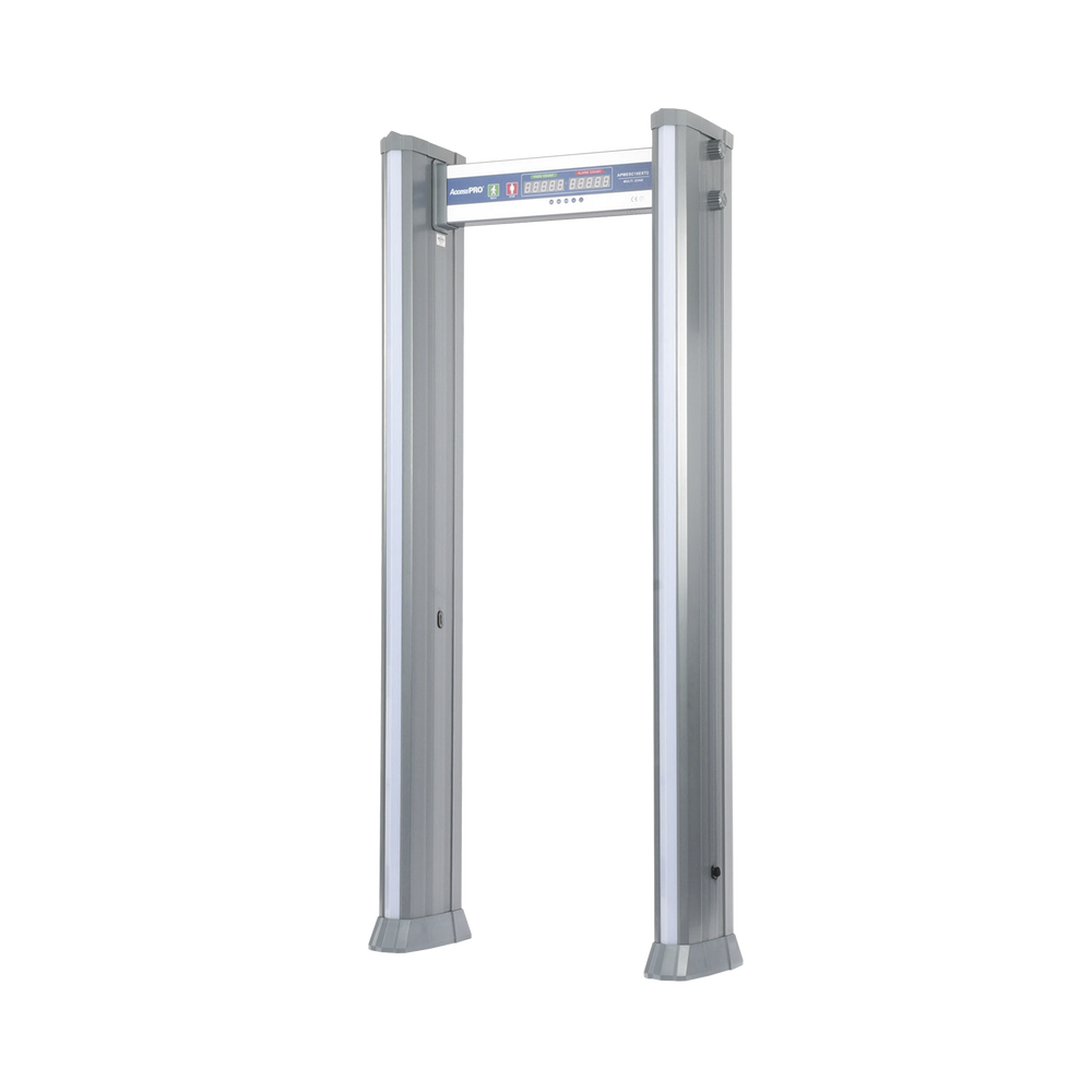 (100% EXTERIOR) Detector de Metales de 18 zonas/ Uso en Exterior/ Contador de Personas