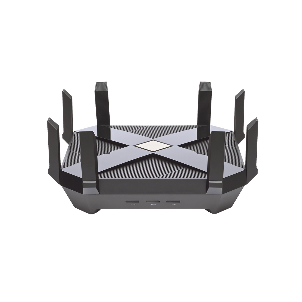 Router de juegos de banda triple AX6000 MU-MIMO 1 puerto WAN 2.5G, 2G, 1G, 100Mbps y 8 puertos LAN 10/100/1000 Mbps, 2 puerto USB 3.0 y 8 antenas.