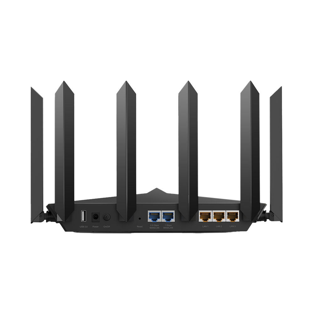 AC5400 MU-MIMO Tri-Band Gaming Router 1 x 10/100/1000Mbps WAN Port &amp; 8 x 10/100/1000Mbps LAN Ports, 2 x USB 3.0 Port &amp; 8 x Antennas.