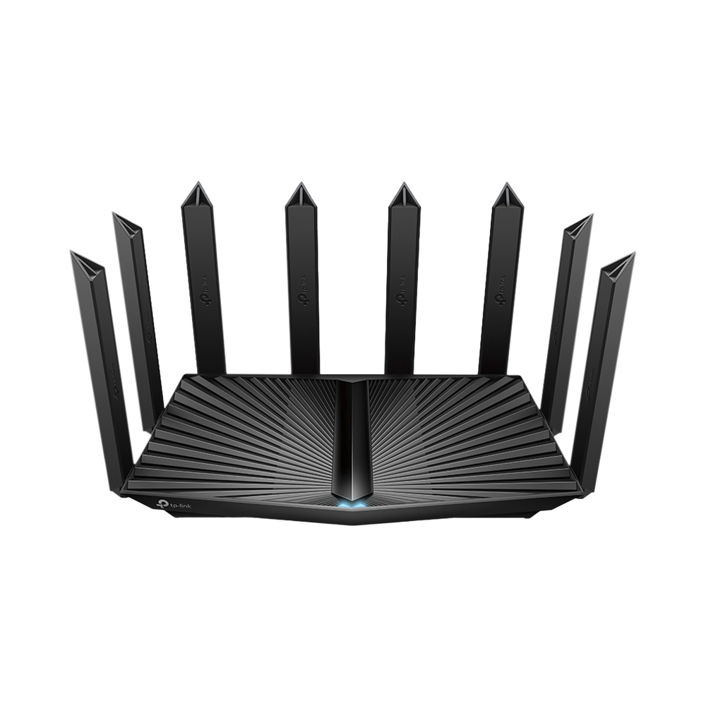 Router de juegos de banda triple AC5400 MU-MIMO 1 puerto WAN 10/100/1000 Mbps y 8 puertos LAN 10/100/1000 Mbps, 2 puerto USB 3.0 y  8 antenas.