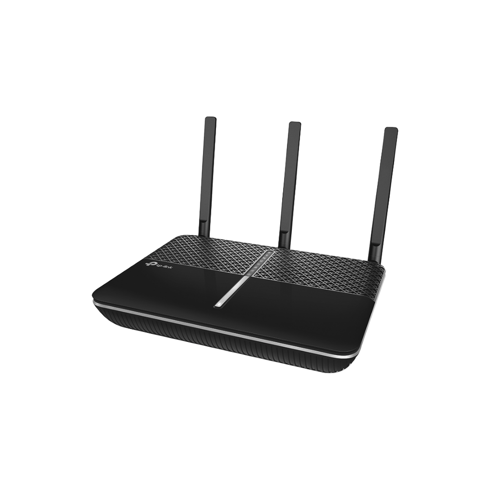 Router inalámbrico AC 2300 doble banda 1 puerto WAN 10/100/1000 Mbps y 4 puertos LAN 10/100/1000 Mbps, 1 puerto USB 3.0 y 1 puerto USB 2.0