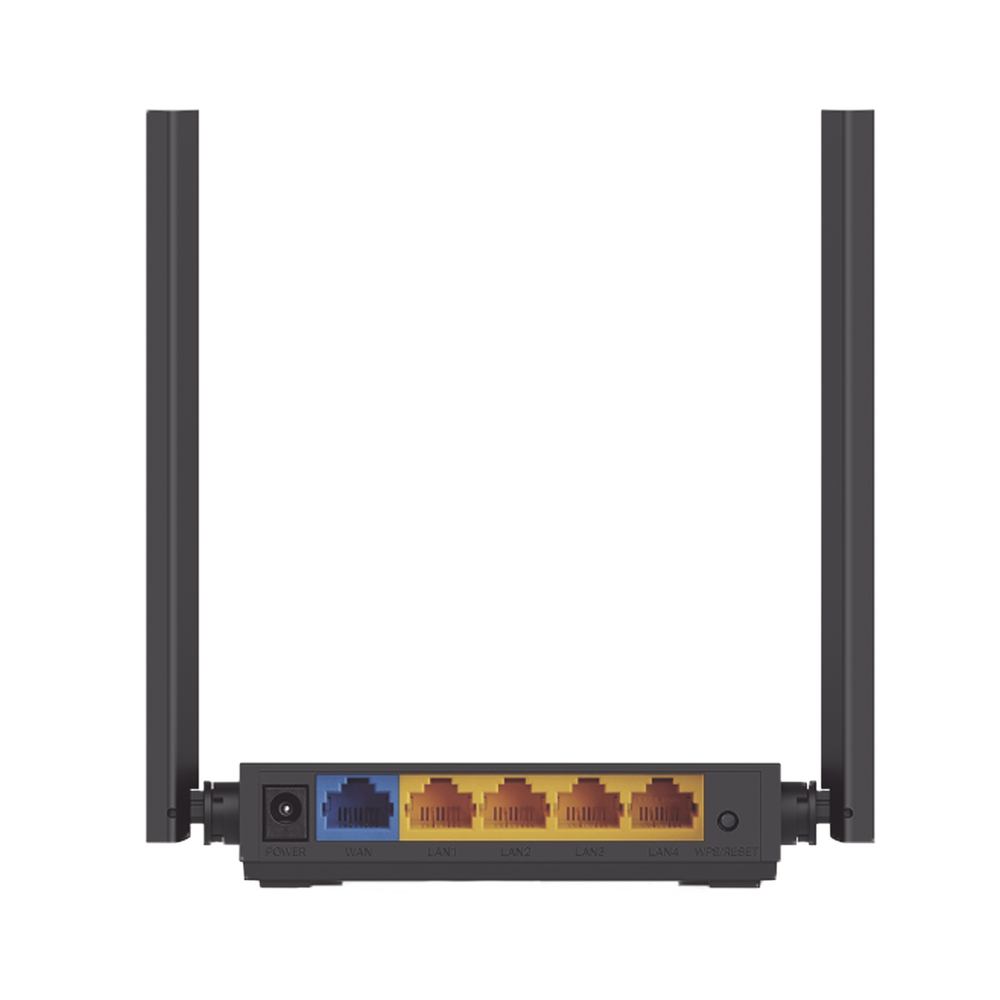 AC Dual Band Wireless Router, 2.4 GHz and 5 GHz Up to 1200 Mbps, 4 external omnidirectional antennas, 4 10/100 Mbps LAN ports, 1 10/100 Mbps WAN port, Version 6