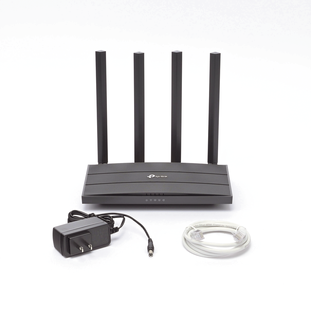 AC 1200 Dual Band Wireless Router 1 10/100/1000 Mbps WAN Port &amp; 4 10/100/1000 Mbps LAN Ports