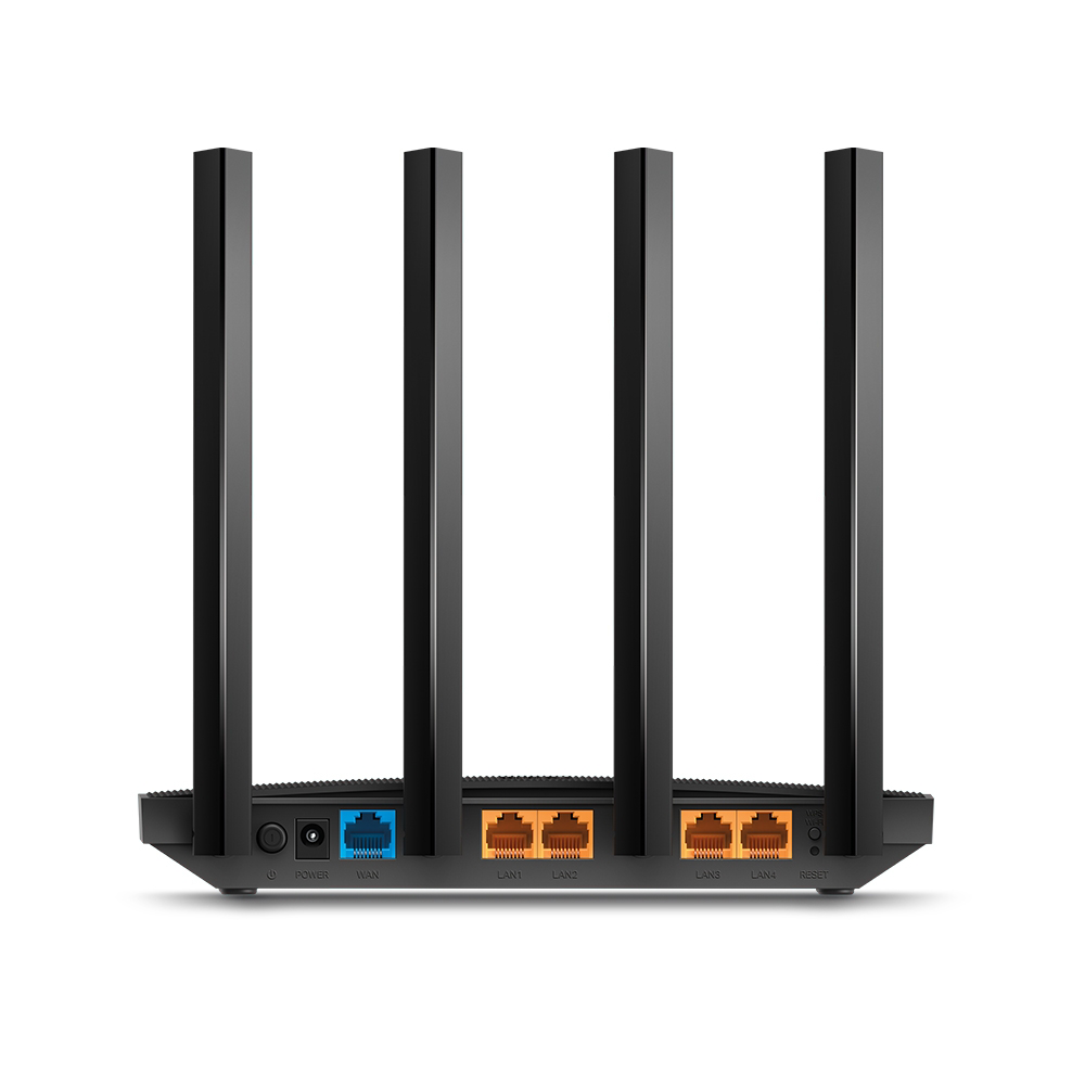 AC 1200 Dual Band Wireless Router 1 10/100/1000 Mbps WAN Port &amp; 4 10/100/1000 Mbps LAN Ports