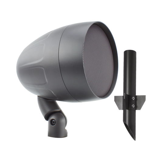 Acoustiscape 6.5in Landscape exterior, altavoz de 2 vías, 2.5-50 Watts, 8 ohms|70V|100V Switchable, incluye estaca