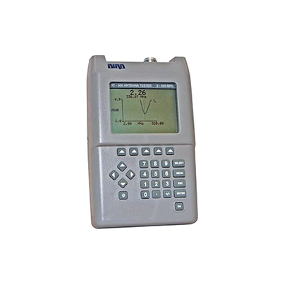 Probador de Antenas Gráfico de uso Rudo, Portátil de 5-520 MHz, Resolución de 20 kHz, Perdida por Retorno, VSWR, Coefici