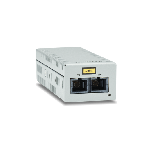 Convertidor de medios Gigabit Ethernet a Fibra Óptica Conector SC, Multimodo (MMF)