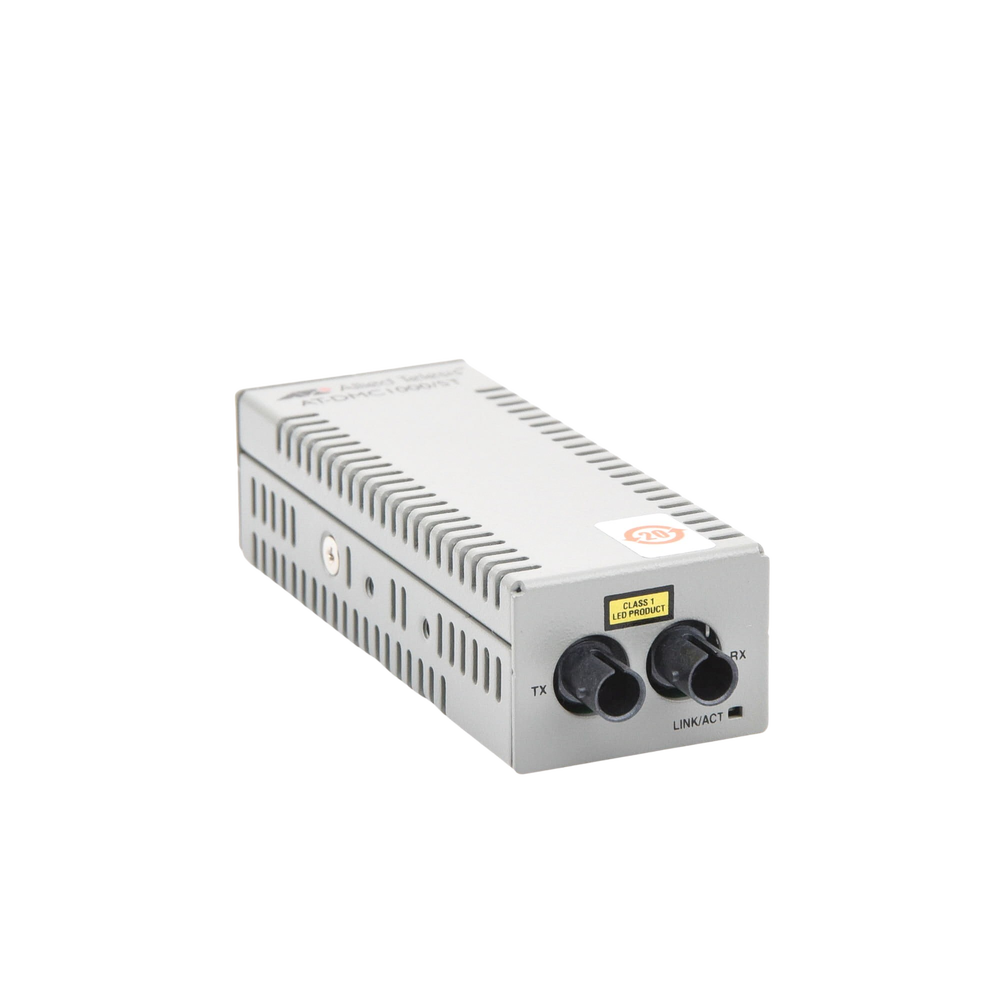 Mini Desktop Copper to Fiber Media Converter 1000TX to 1000SX ST Connector
