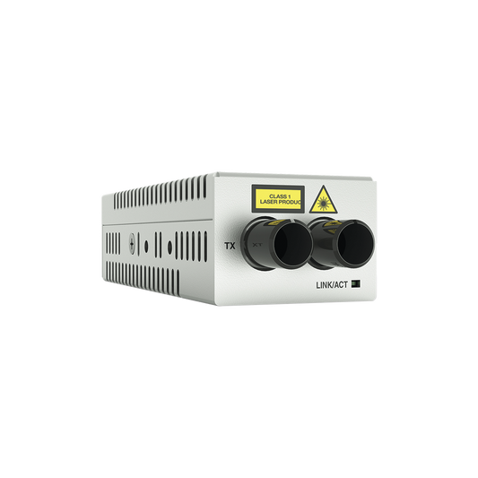 Mini Convertidor de medios de cobre a fibra de escritorio 1000TX a 1000SX conector ST