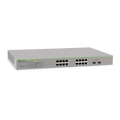 Switch PoE+ Gigabit WebSmart de 16 puertos 10/100/1000 Mbps (2 x Combo) + 2 puertos gigabit SFP (Combo), 185 W