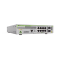 Switch PoE+ Administrable CentreCOM GS970M, Capa 3 de 8 Puertos 10/100/1000 Mbps + 2 SFP Gigabit, 124 W