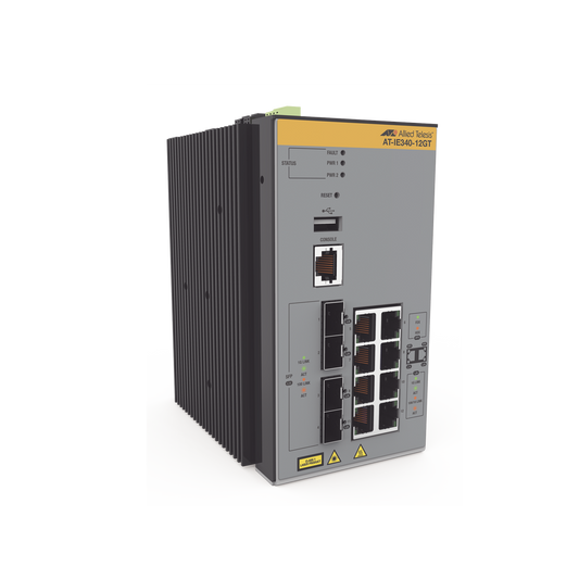 Switch Industrial Administrable Capa 3 de 8 x 10/100/1000 Mbps + 4 Puertos SFP