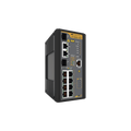 Switch Industrial PoE+ administrable de 8 Puertos 10/100/1000 Mbps + 2 puertos SFP Combo, 120 W